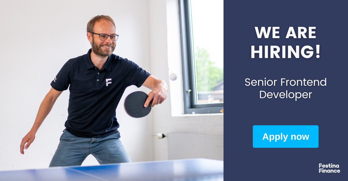 Lead Frontend Developer at Festina Finance